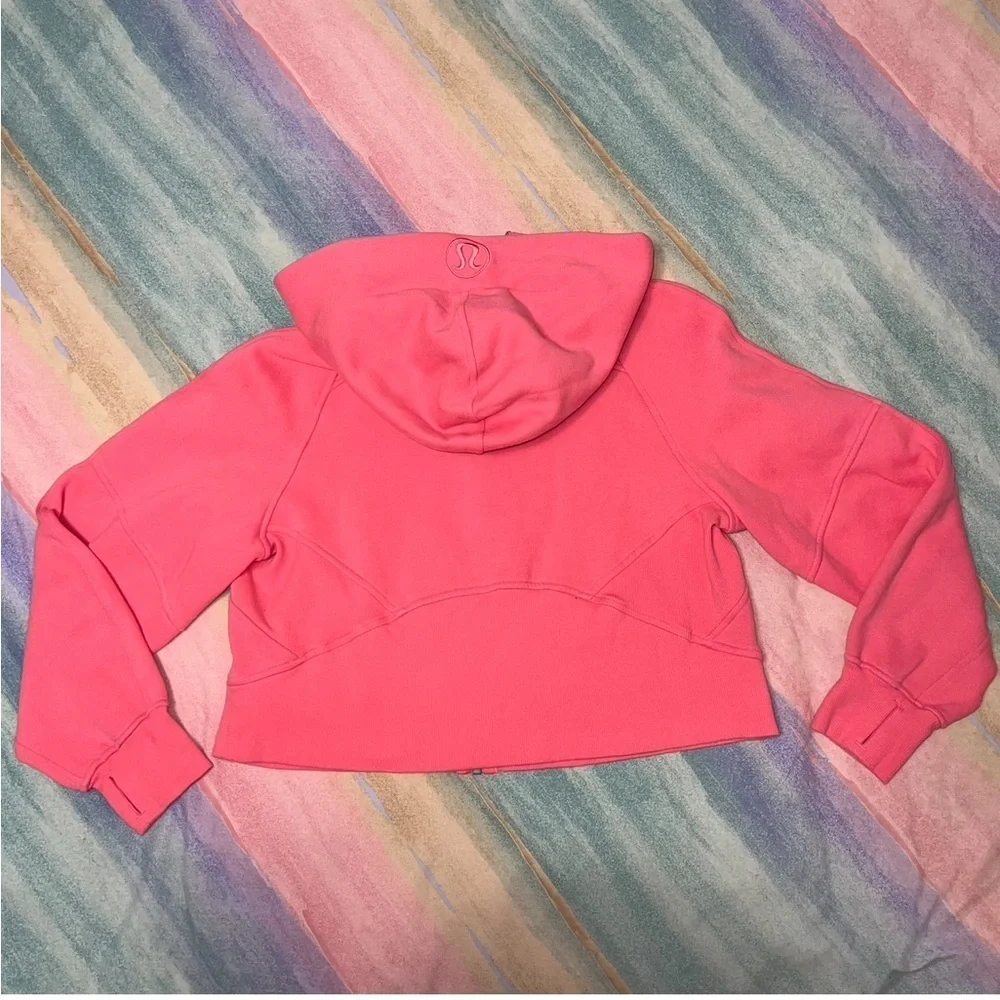 Lululemon scuba oversized full zip link blossom women’s size XS/S
